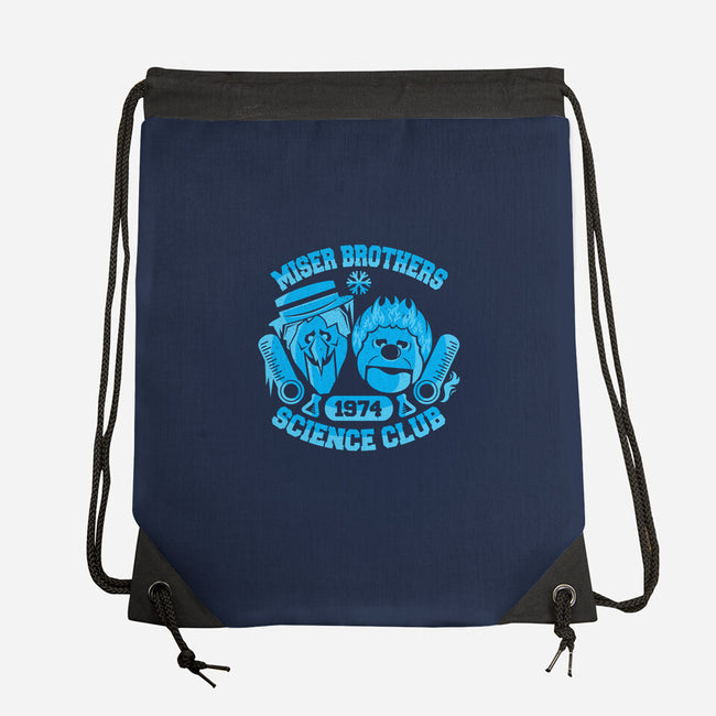 Miser Brothers Science Club-none drawstring bag-jrberger