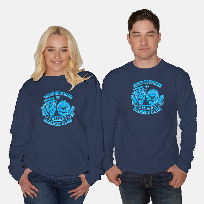 Miser Brothers Science Club-unisex crew neck sweatshirt-jrberger