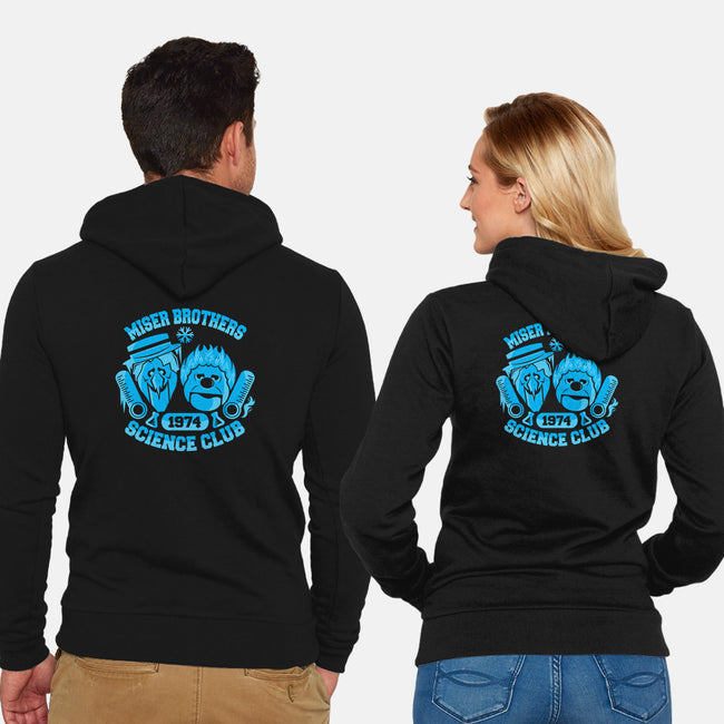 Miser Brothers Science Club-unisex zip-up sweatshirt-jrberger