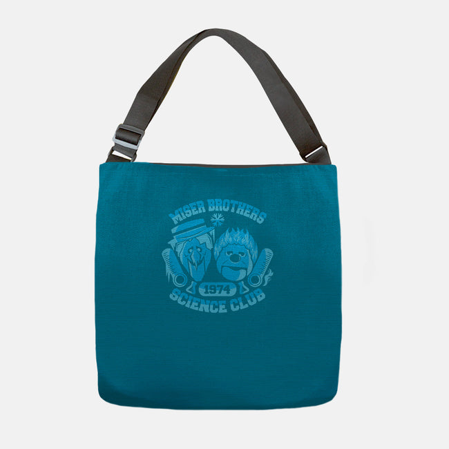 Miser Brothers Science Club-none adjustable tote-jrberger