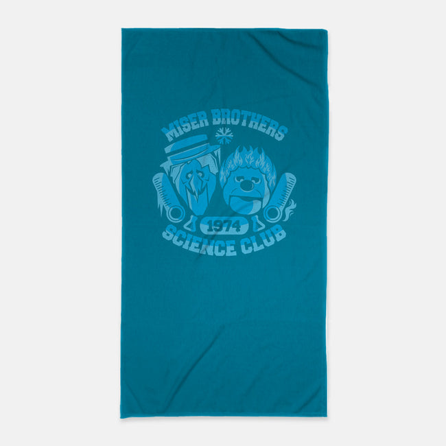 Miser Brothers Science Club-none beach towel-jrberger