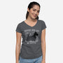 Beam Me Up-womens v-neck tee-CoD Designs