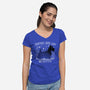 Beam Me Up-womens v-neck tee-CoD Designs