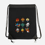 Dice Nerd-none drawstring bag-Vallina84