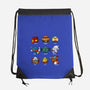 Dice Nerd-none drawstring bag-Vallina84