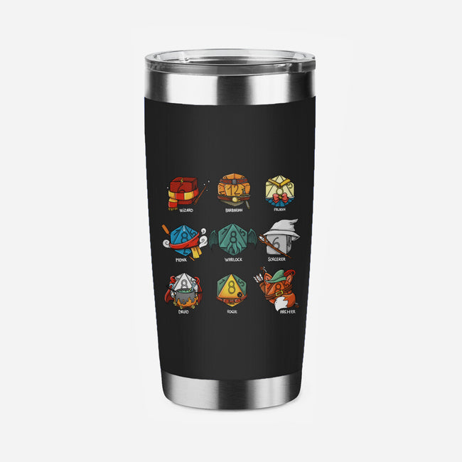 Dice Nerd-none stainless steel tumbler drinkware-Vallina84