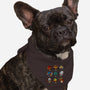 Dice Nerd-dog bandana pet collar-Vallina84