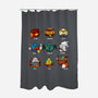 Dice Nerd-none polyester shower curtain-Vallina84