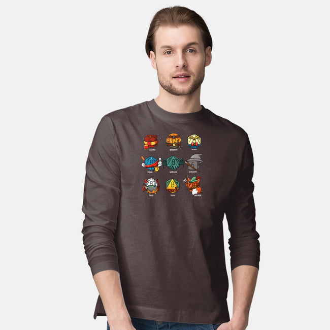 Dice Nerd-mens long sleeved tee-Vallina84