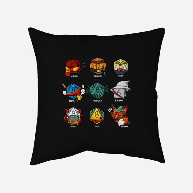 Dice Nerd-none removable cover throw pillow-Vallina84