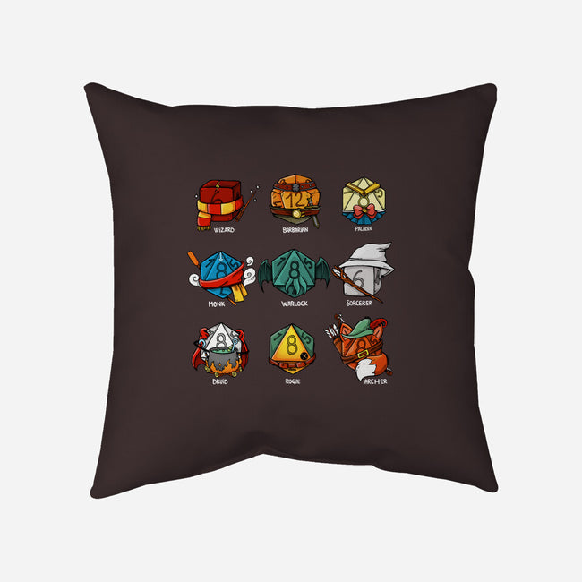 Dice Nerd-none removable cover throw pillow-Vallina84