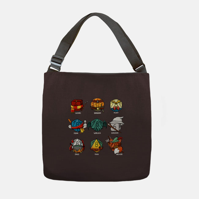 Dice Nerd-none adjustable tote-Vallina84