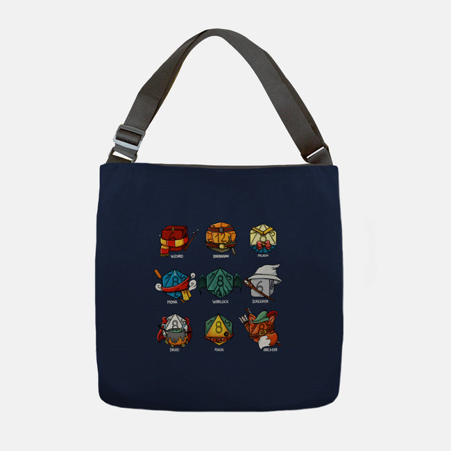 Dice Nerd-none adjustable tote-Vallina84