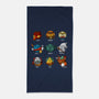 Dice Nerd-none beach towel-Vallina84