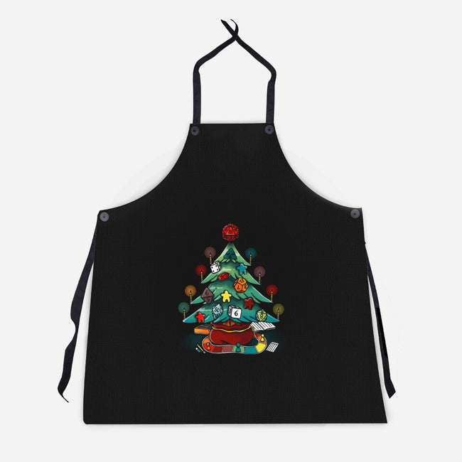 Game Christmas-unisex kitchen apron-Vallina84