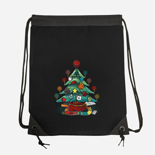 Game Christmas-none drawstring bag-Vallina84