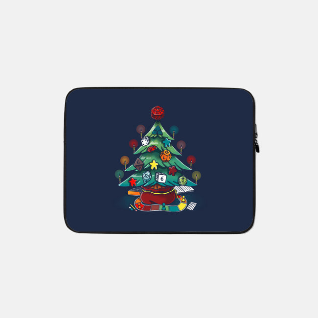 Game Christmas-none zippered laptop sleeve-Vallina84