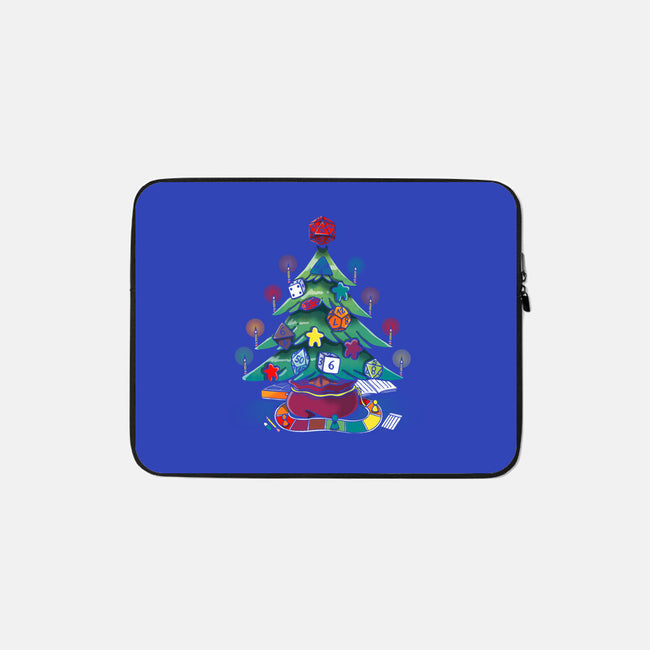 Game Christmas-none zippered laptop sleeve-Vallina84