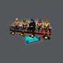 Wrestlers Break-none removable cover w insert throw pillow-zascanauta