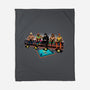 Wrestlers Break-none fleece blanket-zascanauta