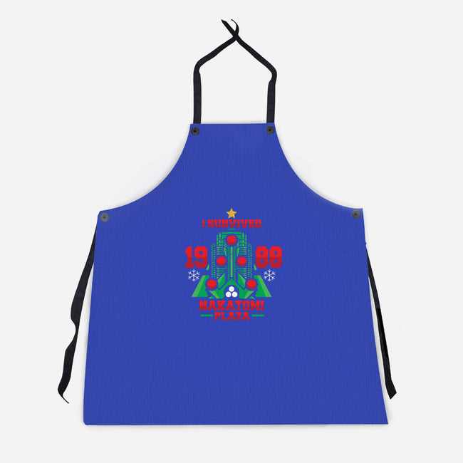 I Survived the Plaza-unisex kitchen apron-jrberger