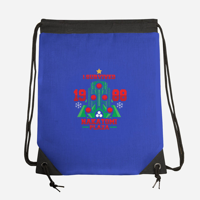 I Survived the Plaza-none drawstring bag-jrberger