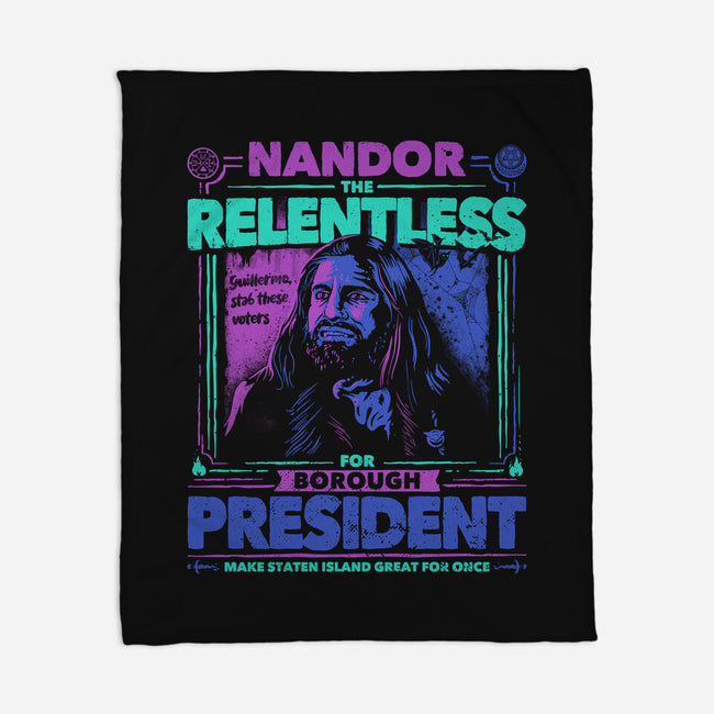 Nandor For Beep-none fleece blanket-teesgeex