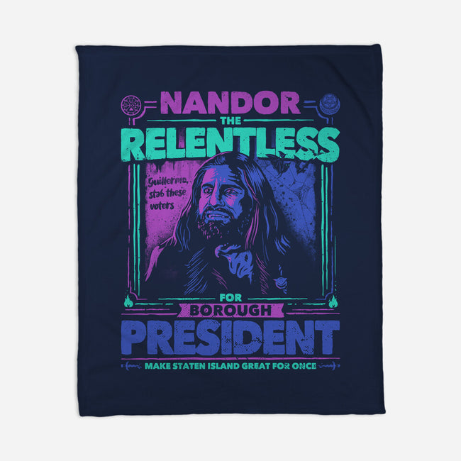 Nandor For Beep-none fleece blanket-teesgeex