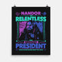 Nandor For Beep-none matte poster-teesgeex