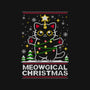 Meowgical Christmas-womens basic tee-NemiMakeit