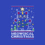 Meowgical Christmas-unisex crew neck sweatshirt-NemiMakeit