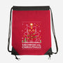 Meowgical Christmas-none drawstring bag-NemiMakeit