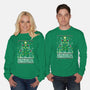 Meowgical Christmas-unisex crew neck sweatshirt-NemiMakeit