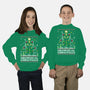 Meowgical Christmas-youth crew neck sweatshirt-NemiMakeit