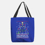 Meowgical Christmas-none basic tote-NemiMakeit