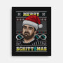 Merry Schittsmas-none stretched canvas-CoD Designs