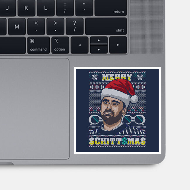 Merry Schittsmas-none glossy sticker-CoD Designs