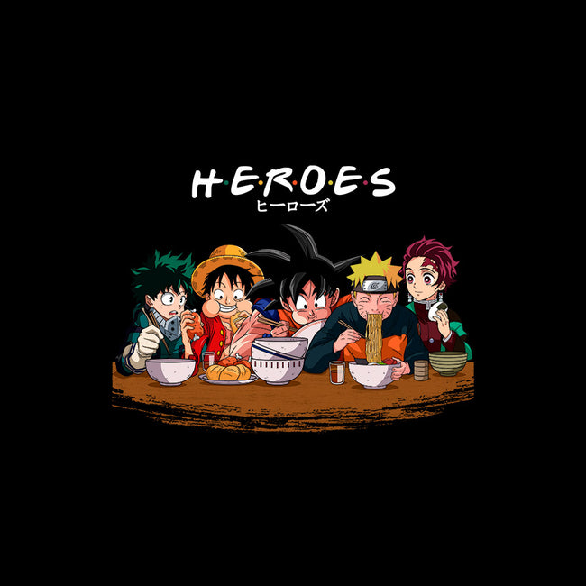 Heroes-mens heavyweight tee-Angel Rotten