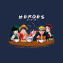 Heroes-none removable cover w insert throw pillow-Angel Rotten