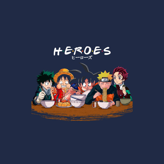 Heroes-mens heavyweight tee-Angel Rotten