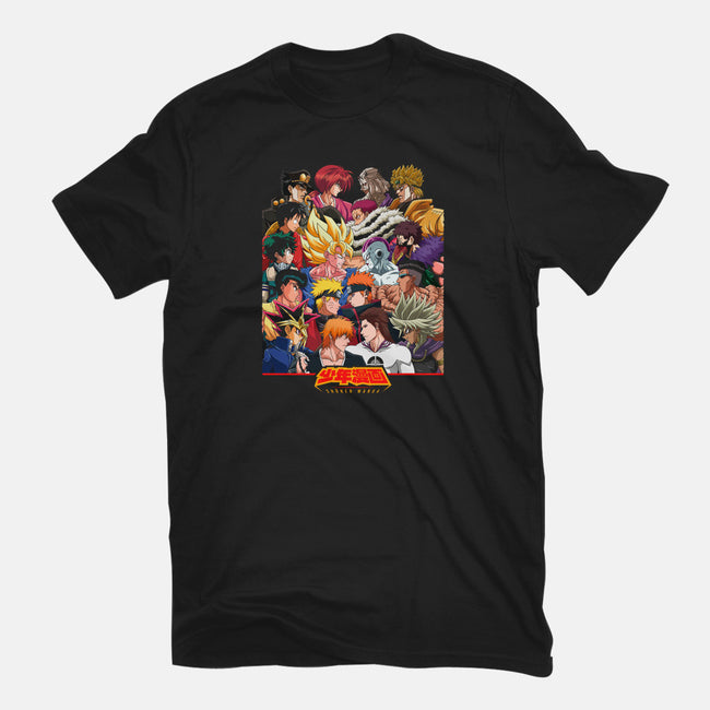 Heroes vs Villains-mens heavyweight tee-Angel Rotten