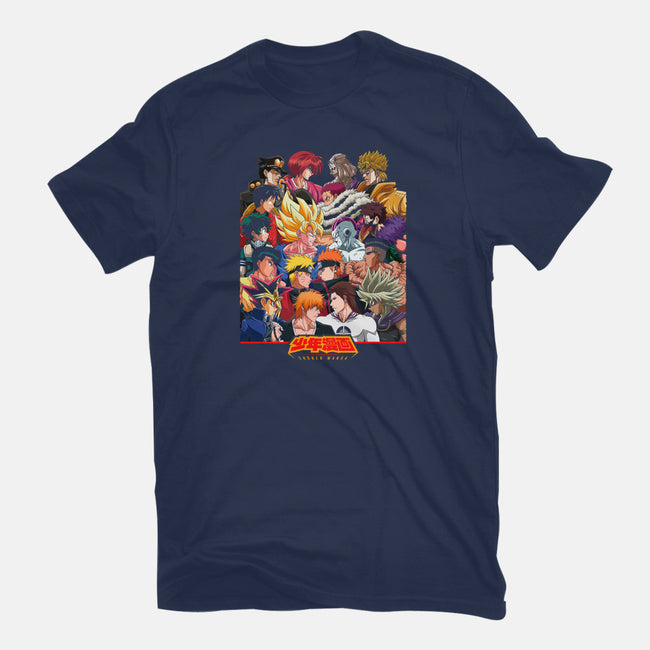 Heroes vs Villains-mens heavyweight tee-Angel Rotten