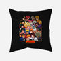 Heroes vs Villains-none non-removable cover w insert throw pillow-Angel Rotten