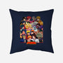Heroes vs Villains-none non-removable cover w insert throw pillow-Angel Rotten