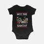 Not The Santa-baby basic onesie-Raffiti