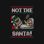 Not The Santa-none drawstring bag-Raffiti