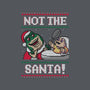 Not The Santa-unisex zip-up sweatshirt-Raffiti