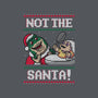 Not The Santa-none glossy sticker-Raffiti