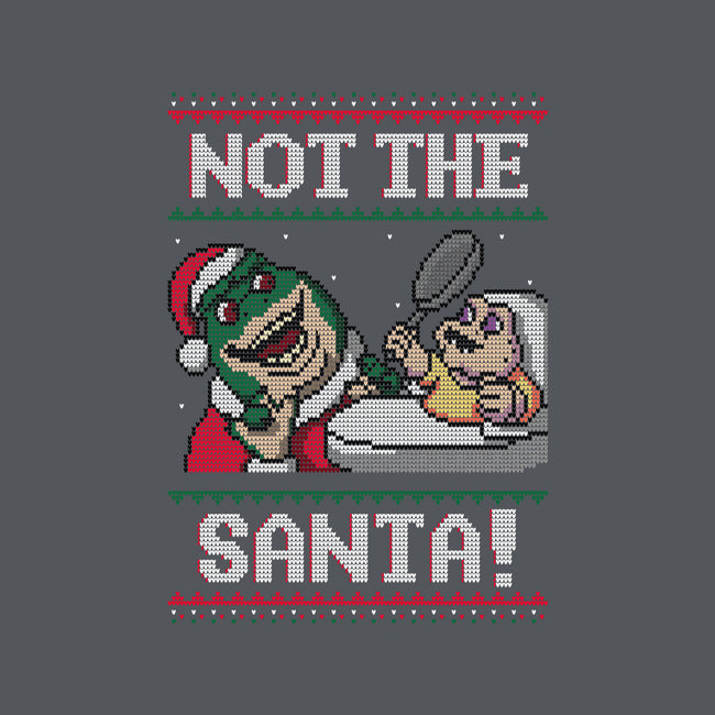 Not The Santa-womens basic tee-Raffiti