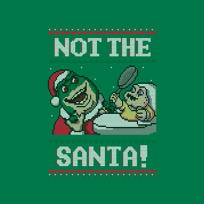 Not The Santa-womens basic tee-Raffiti
